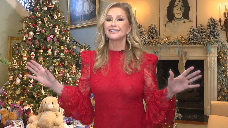Kathy Hilton Holiday Home Tour! See Her Over-the-Top Decor as She Spills on 'Housewives' (Exclusive)